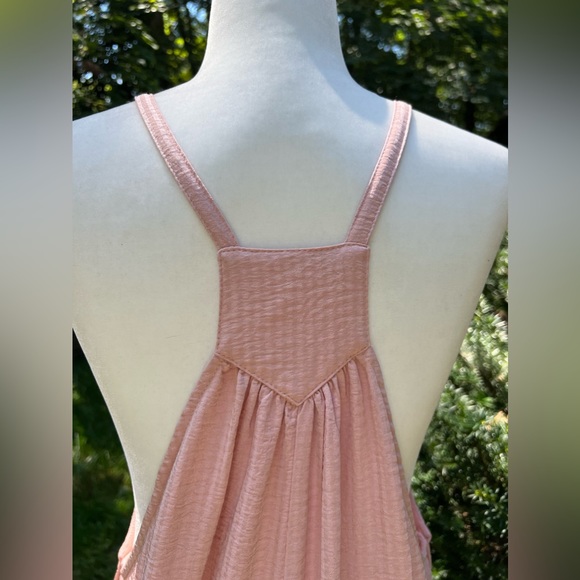 Kori Lightweight Pink Overalls in Medium - Picture 4 of 7